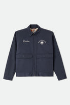 Men's 76 Mechanics Jacket in the color Washed Navy - Front Product View