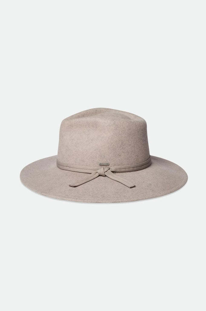 Brixton Joanna Felt Packable Hat - Oatmeal