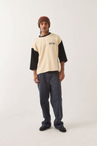 Men's Upstate Fleece in the color Whitecap/Black - Men's Front View
