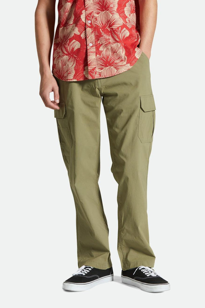 Brixton Waypoint Coolmax Cargo Pant - Olive Surplus