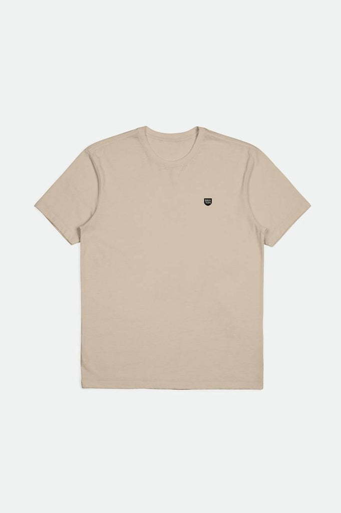 Brixton Brxtn Sheild S/S Tailored Tee - Smoke Grey