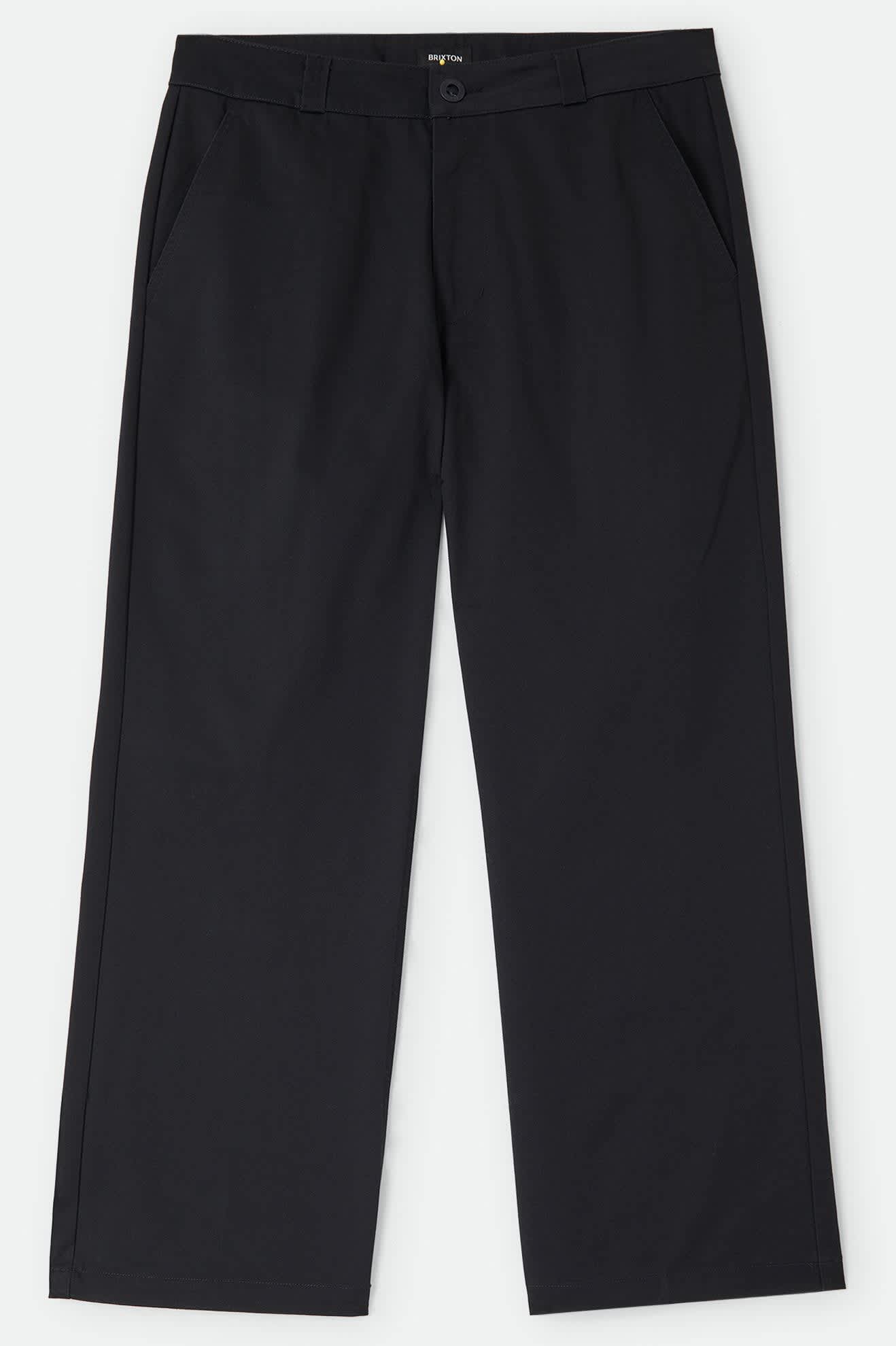Men's Trademark Chino Pant in the color Black - Front Product View