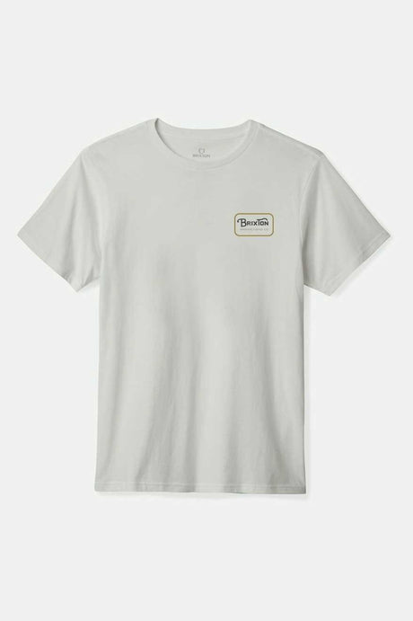 Grade S/S Standard T-Shirt - White/Washed Black/Medal Bronze