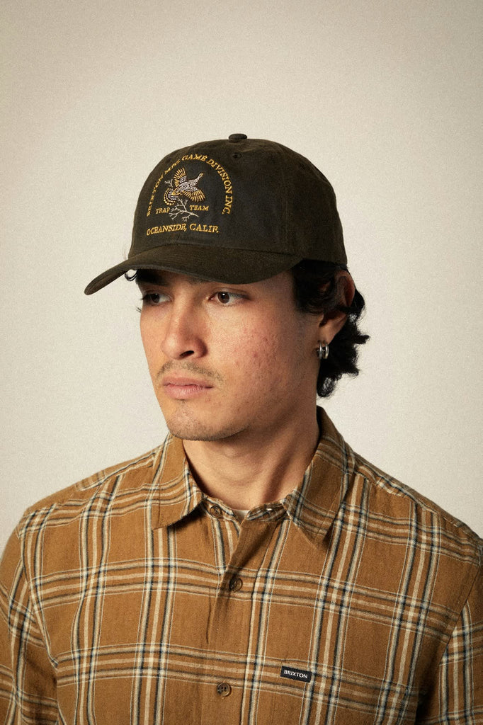 Unisex Game WTHR GUARD™ Netplus Adjustable Hat in the color Moss - Men's Front View