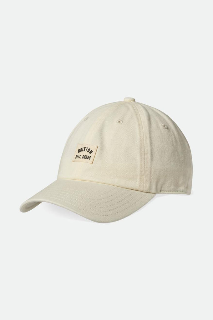 Brixton Woodburn LP Cap - Off White Vintage Wash