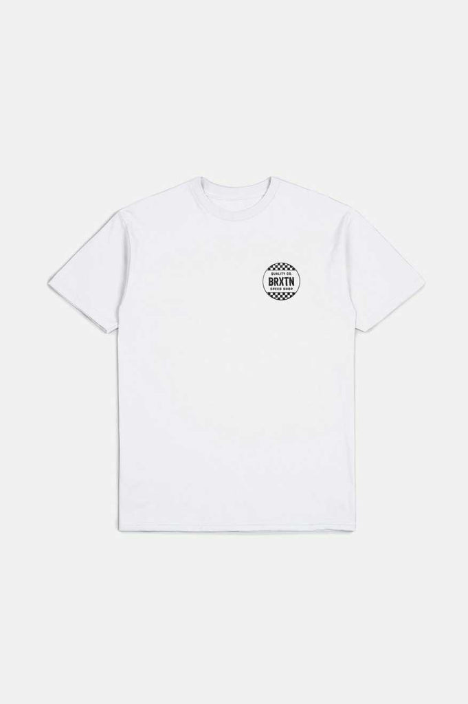 Brixton Gateway S/S Standard T-Shirt - White