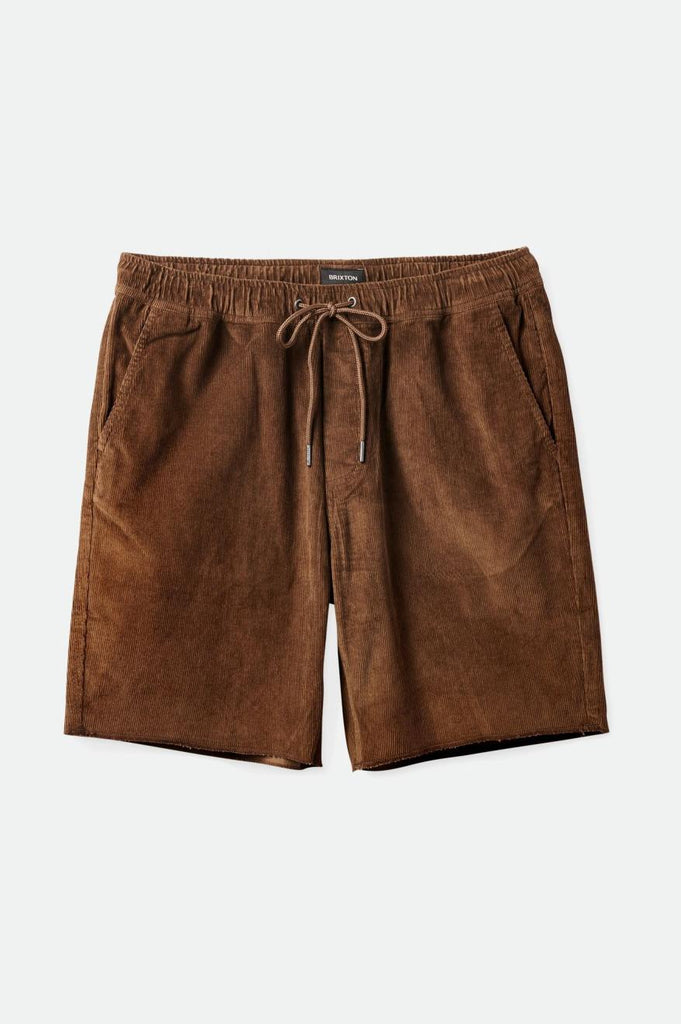 Brixton Madrid II Corduroy Short 5" - Dark Earth