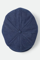 Unisex Brood Baggy Flannel Snap Cap in the color Rinse Denim - Additional Laydown image