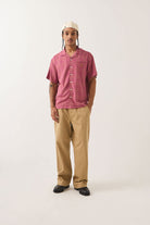 Men's Trademark Chino Pant in the color British Khaki - Men's Front View