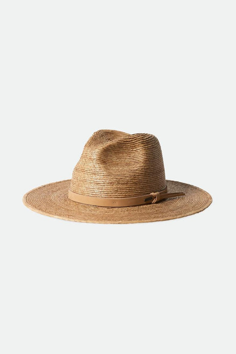 Brixton Unisex Field Proper Straw Hat - Tan/Tan | Main