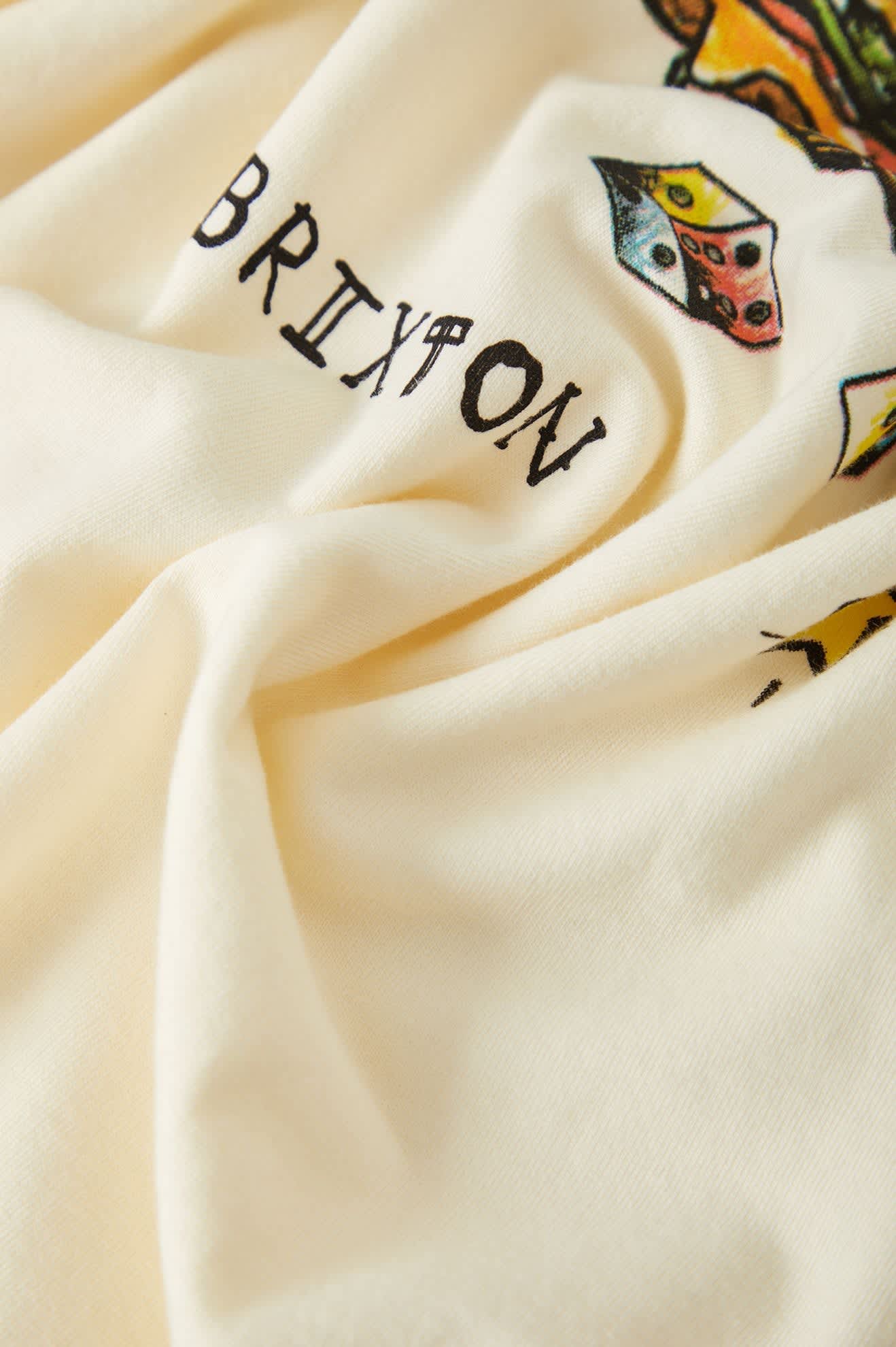 Men's Burger She Wrote Standard T-Shirt in the color Natural - Additional Laydown image