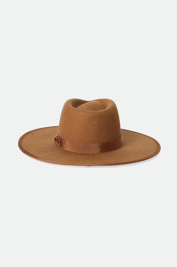 Brixton Jo Rancher Hat - Golden Brown