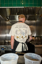 Men's Burger She Wrote Standard T-Shirt in the color Natural - Men's Lifestyle image