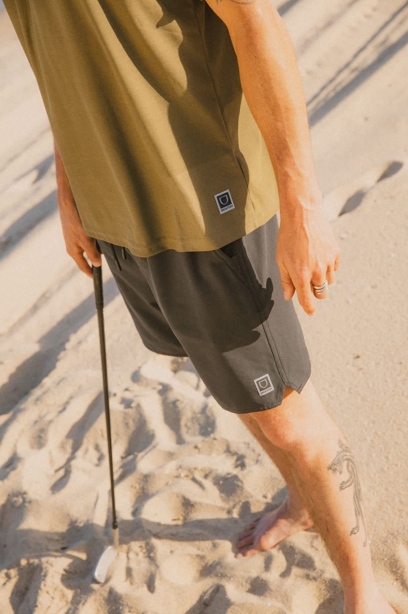 Men's Journey Active Short in the color Black - Men's Lifestyle image