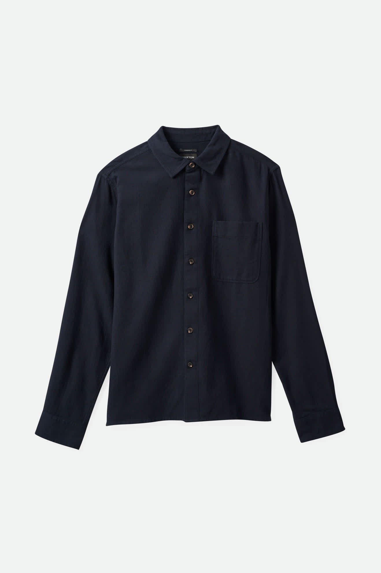 Men's Hasting Lightweight Flannel in the color Black - Front Product View