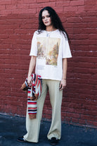 Women's Rocky Mountain Oversized Boyfriend T-Shirt in the color Off White - Men's Lifestyle image