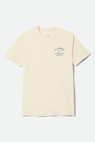 Men's Hammered Standard T-Shirt in the color Cream - Front Product View
