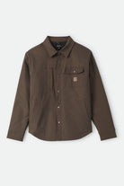 Men's Builders Stretch Lined Jacket in the color Earth - Front Product View
