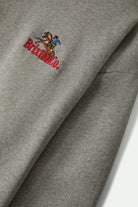 Women's Inwood Women's Oversized Fleece in the color Heather Grey - Additional Laydown image