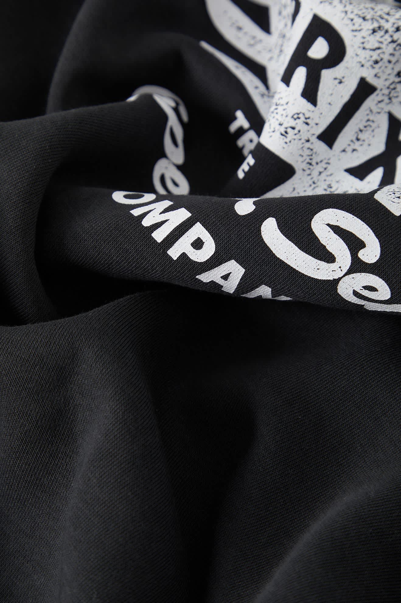 Men's Ewing Hood in the color Black - Additional Laydown image