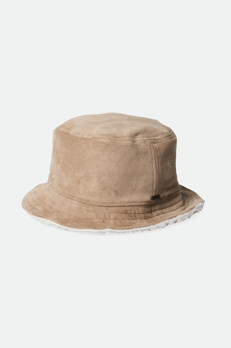 Reserve Vegan Shearling Bucket Hat - Sand