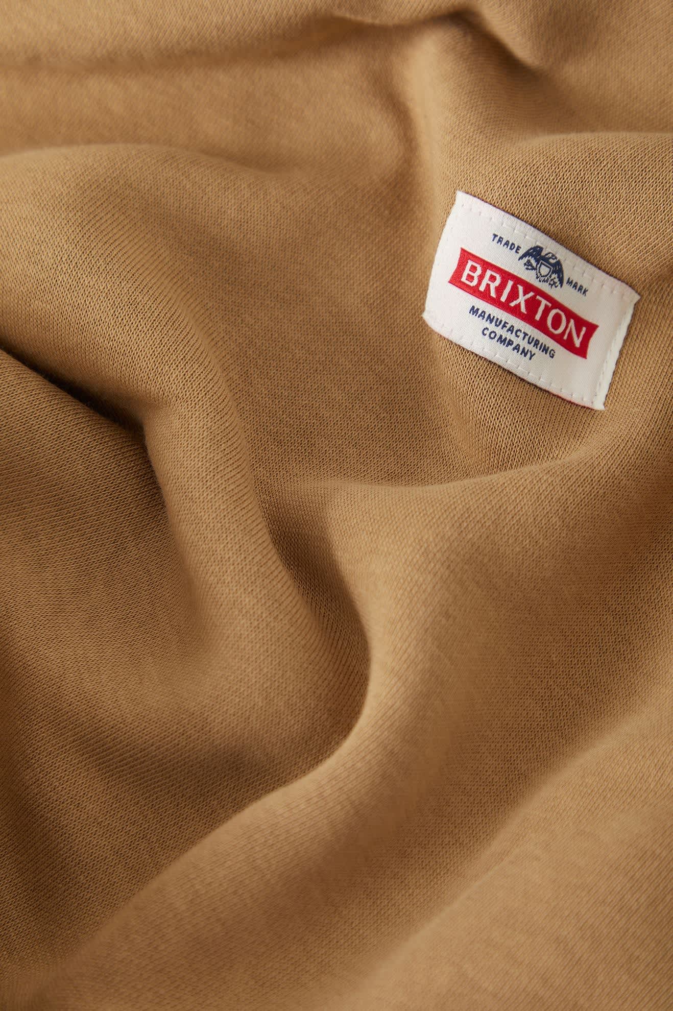 Men's Trademark Hood in the color British Khaki - Additional Laydown image