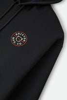 Men's Crest II Hood in the color Black - Additional Laydown image