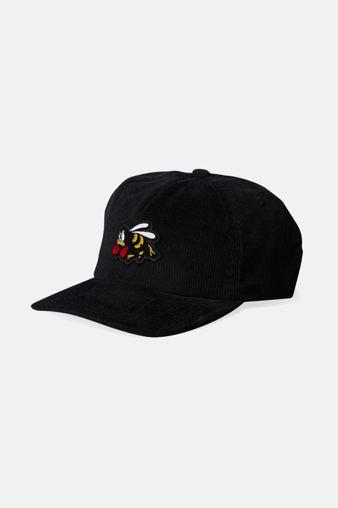 Brixton Stinger MP Adjustable Hat - Washed Black