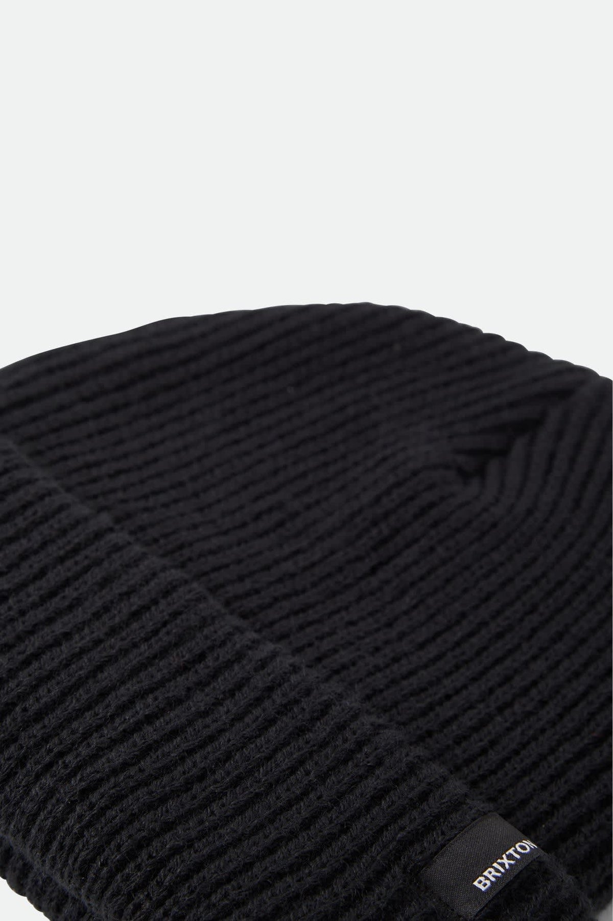 Unisex Chunky Heist Beanie in the color Black - Additional Laydown image