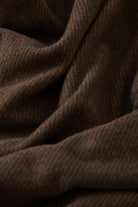 Men's Trademark Zip Flannel Jacket in the color Heathered Brown - Additional Laydown image