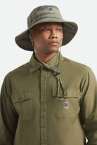 Unisex Journey Boonie Hat in the color Olive Tiger Camo - Men's Front View