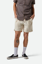 Men's Everyday Corduroy Short in the color Whitecap - Men's Front View