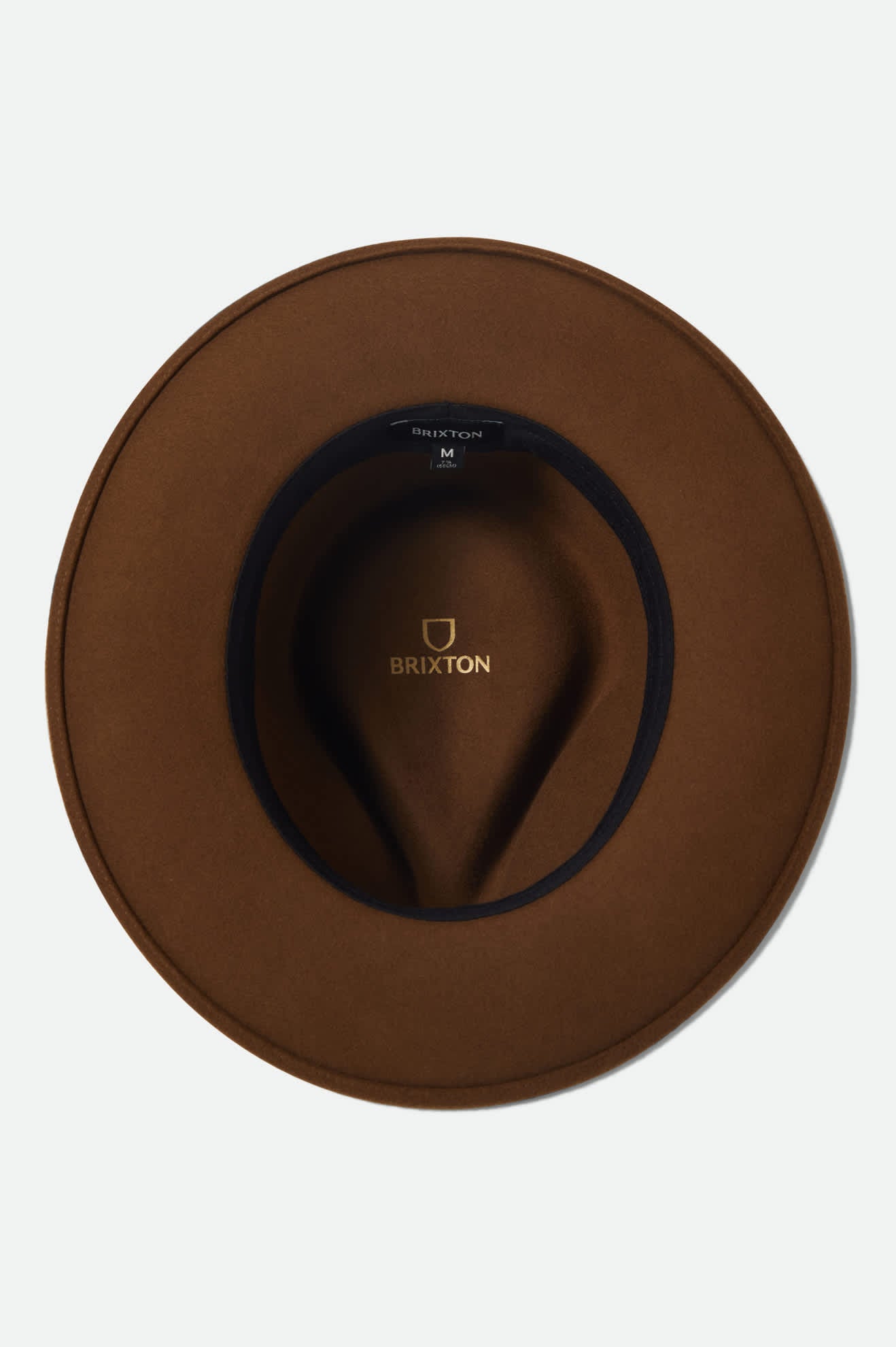 Unisex Swindle Convertabrim Fedora in the color Coffee/Light Brown - Additional Laydown image
