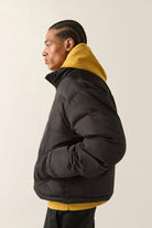 Men's Journey Puffer Jacket in the color Black - Men's Side View