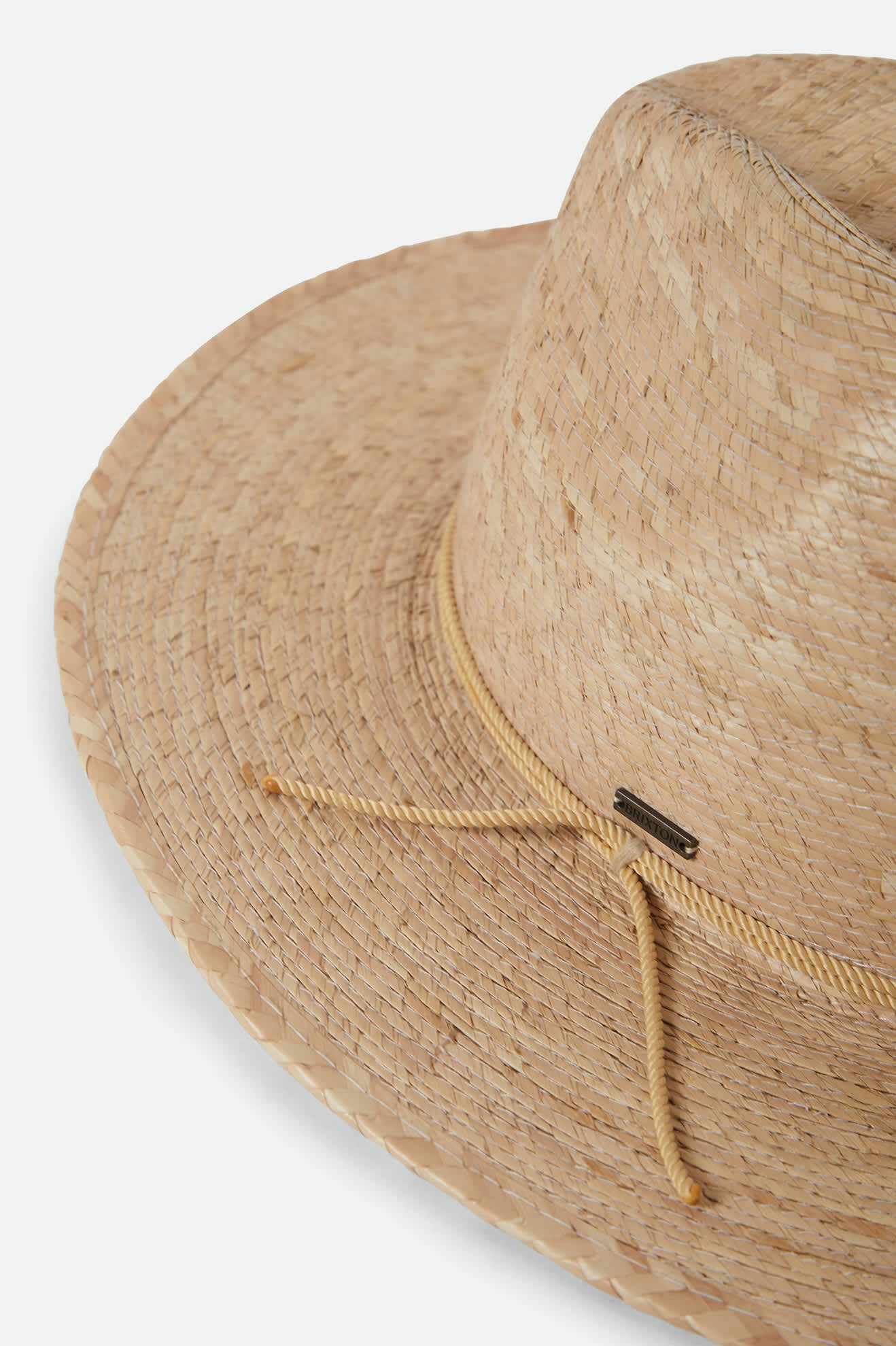 Unisex Hitch Ranch Fedora in the color Natural - Additional Laydown image