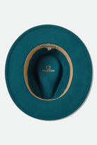 Unisex Messer Fedora in the color Transformative Teal - Additional Laydown image