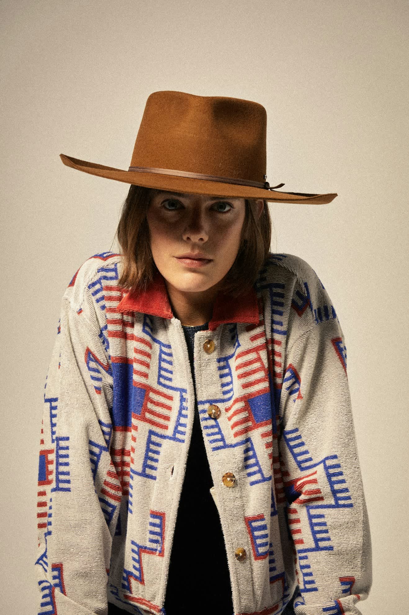 Women's Marlow Rancher Hat in the color Coffee - Additional Fit image