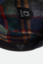 Unisex Brood Baggy Flannel Snap Cap in the color Black Denim/Black - Additional Laydown image
