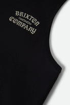 Men's Chains Tank Top in the color Black - Additional Laydown image