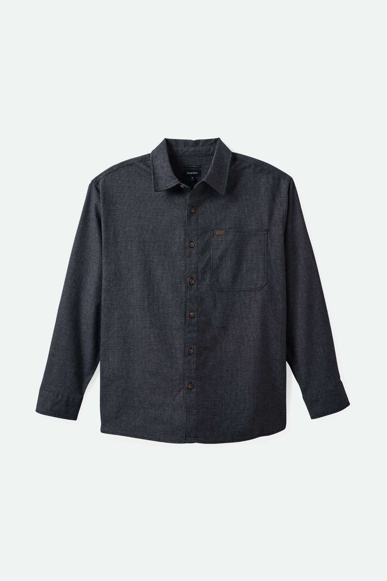 Brixton Men's Selden L/S Overshirt - Mixed Tweed | Main