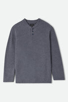 Men's Belgrade Sweater in the color Marled Blue - Front Product View