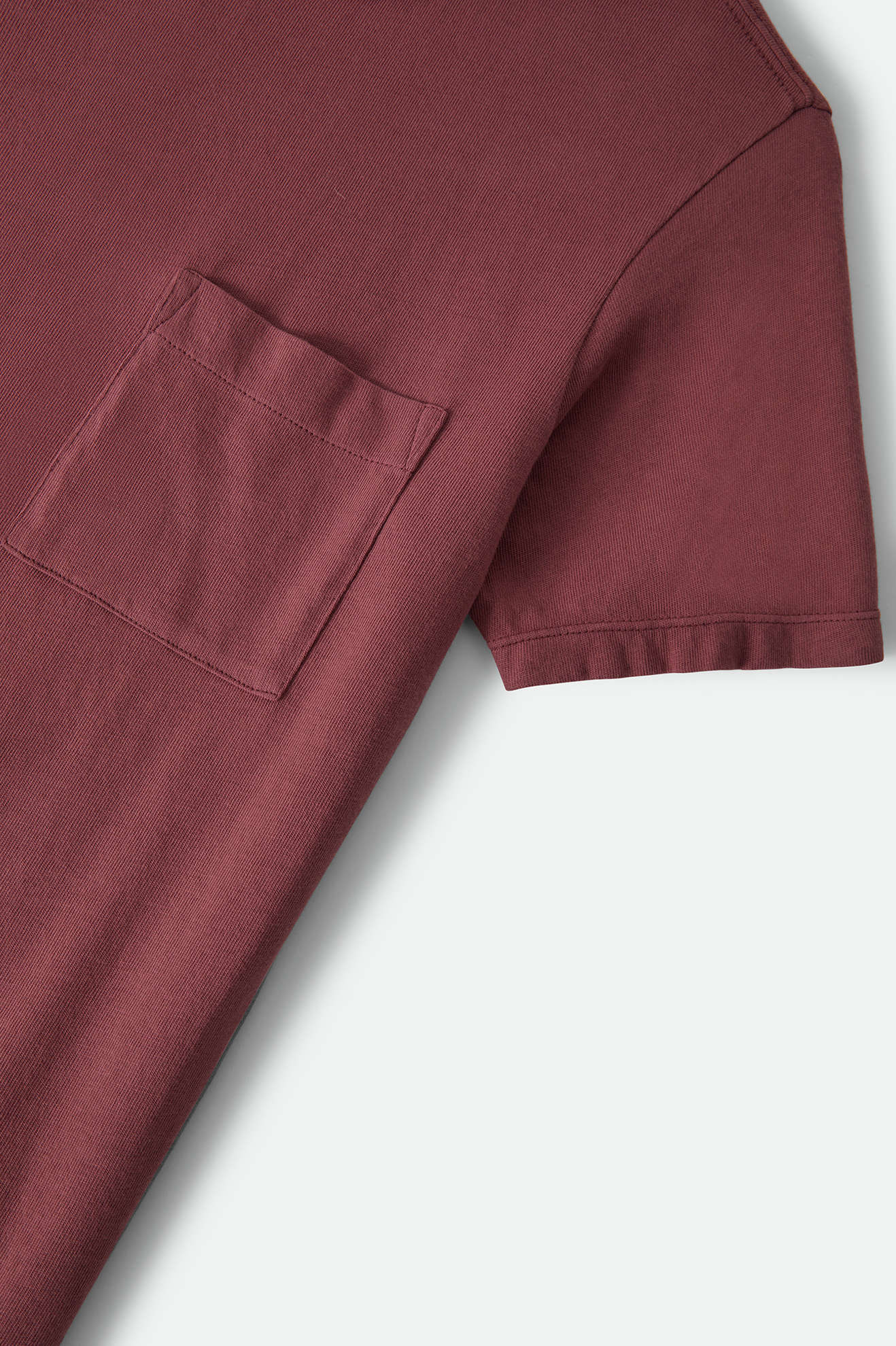 Women's Carefree Organic Garment Dye Perfect T-Shirt in the color Wild Ginger - Additional Laydown image