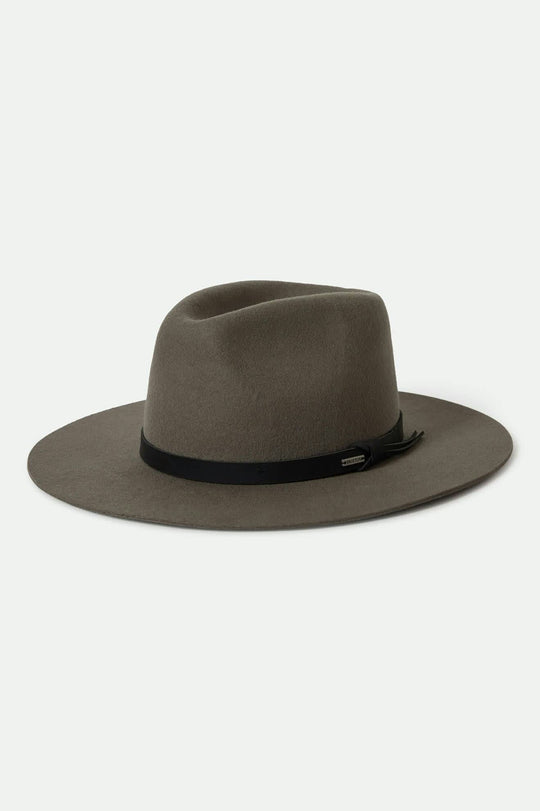 Unisex Hawkins WTHR GUARD™ Cowboy Hat in the color Brindle/Black - Front Product View