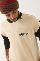 Men's Upstate Fleece in the color Whitecap/Black - Additional Fit image