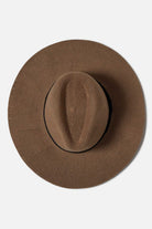 Women's Lyons Knit Packable Hat in the color Dark Tan/Black - Additional Laydown image