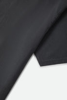Men's Machine Short Sleeve Standard T-Shirt in the color Black Worn Wash - Additional Laydown image