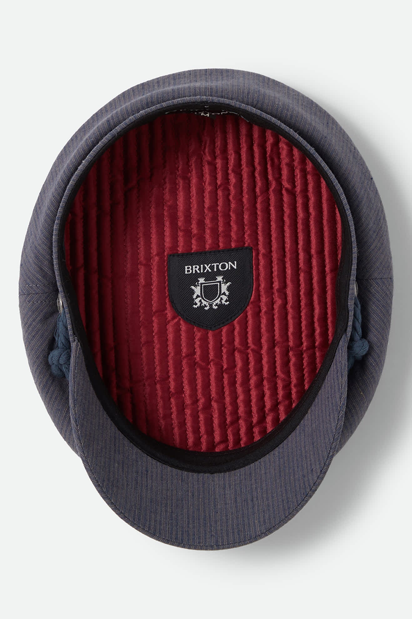 Unisex Fiddler Fisherman Cap in the color Indigo/Dark Sand - Additional Laydown image