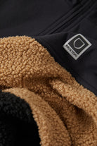Men's Journey Tech Hoodie Fleece in the color Black/Sand - Additional Laydown image