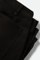 Men's Builders Carpenter Baggy Short in the color Washed Black - Additional Laydown image