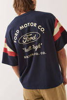 Men's Ford Built Tough Jersey in the color American Navy - Additional Fit image